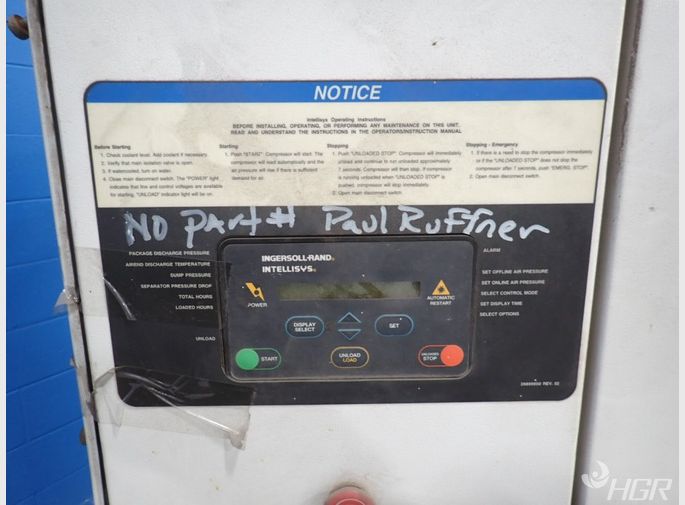 Ingersoll Rand Air Compressor