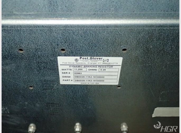 Post Glover Dual Dynamic Braking Resistor