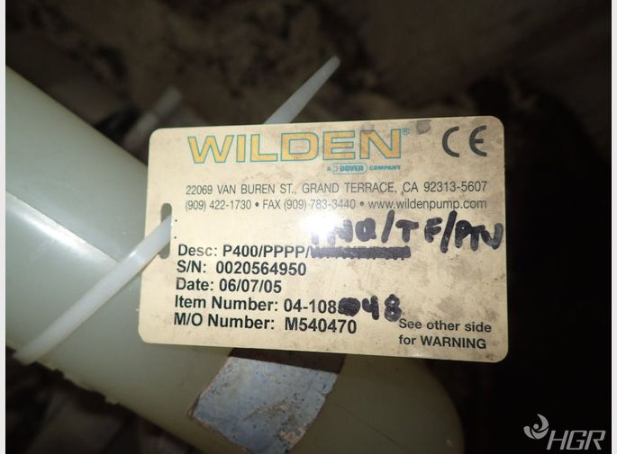 Wilden  Plastic Diaphragm Pump