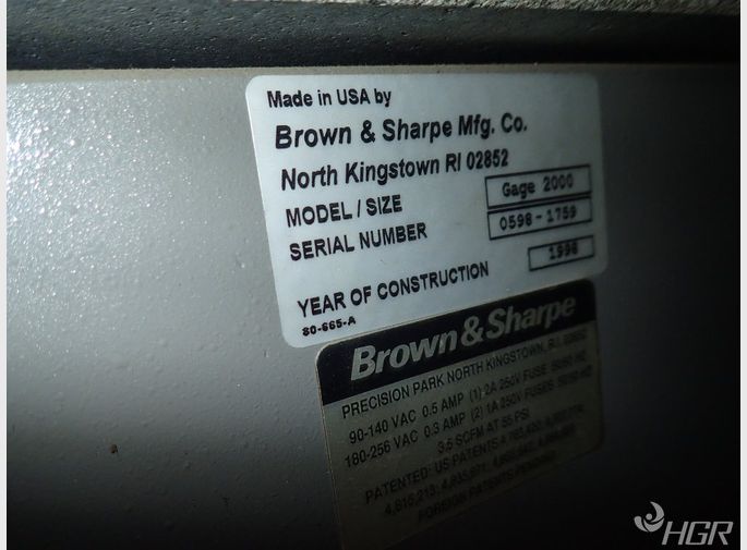 Brown  Sharpe Cmm