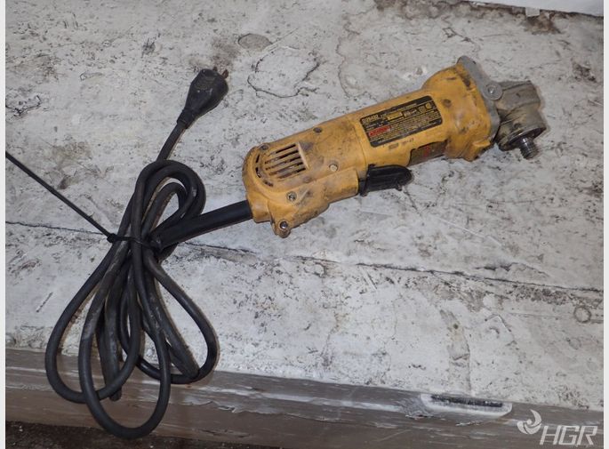 Used Dewalt Electric Angle Grinder HGR Industrial Surplus