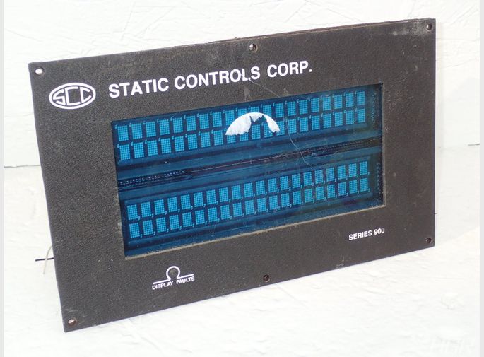 Static Controls Corperation Digital Display