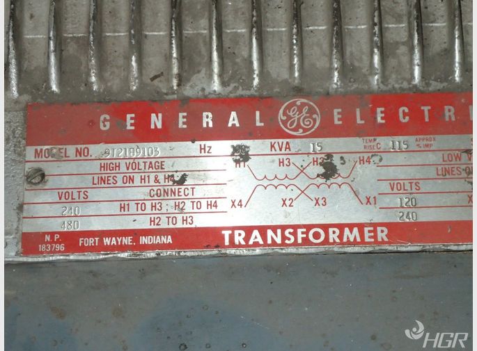 General Electric Transformer