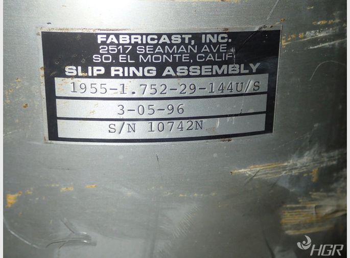 Fabricast Slip Ring Assembly