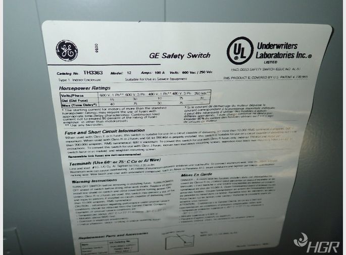 Ge Fusible Disconnect