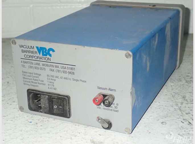 Vacuum Barrier Corperation Control
