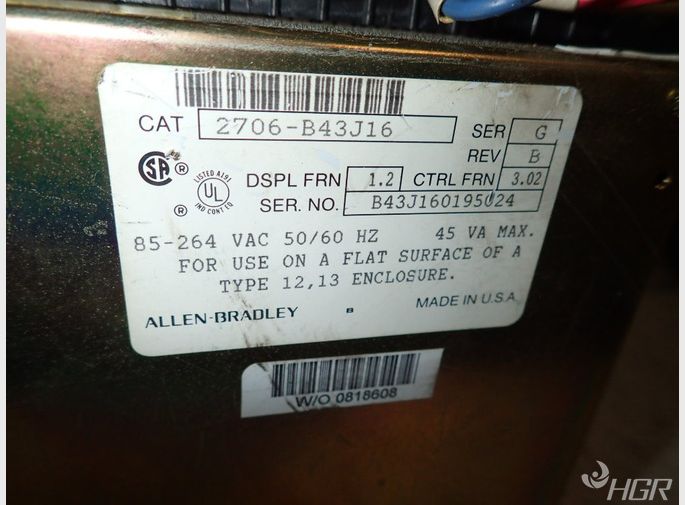 Allen Bradley Display