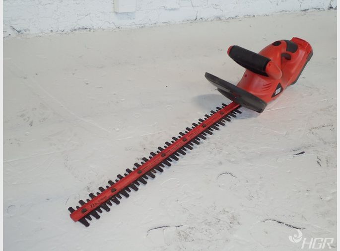 Used Black Decker Electric Cordless Hedge Trimmer HGR