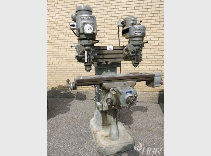 Bridgeport 2 Head Vertical Mill