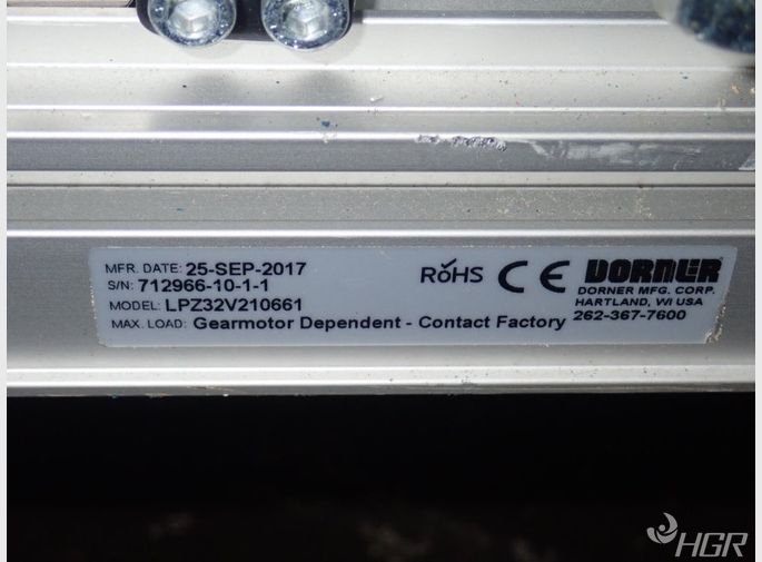 Dorner Low Profile Zframe Conveoyr
