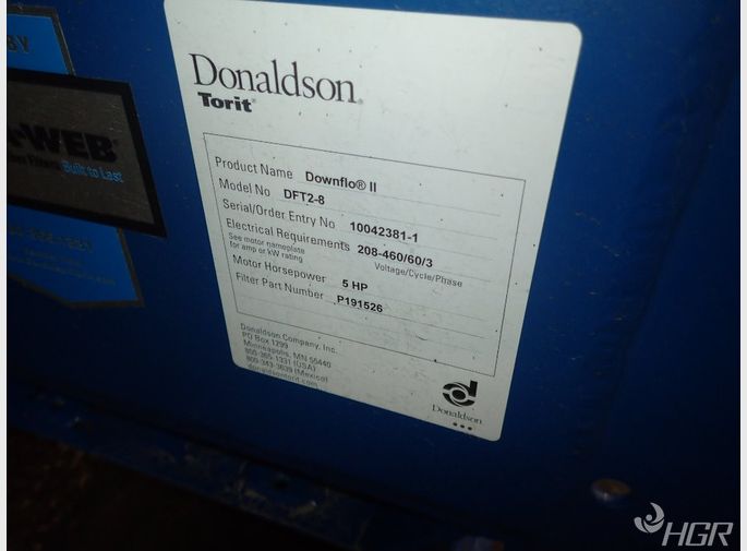 Donaldsontorit Dust Collector