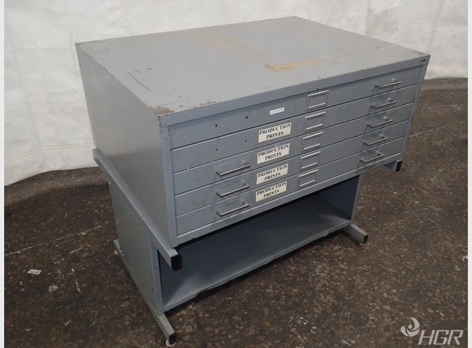  Blue Print Cabinet