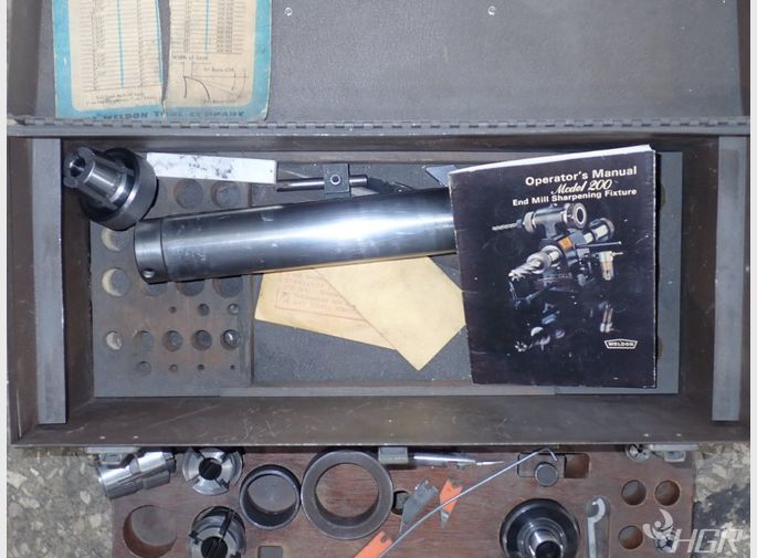 Weldon Sharpening Fixture Tool Set