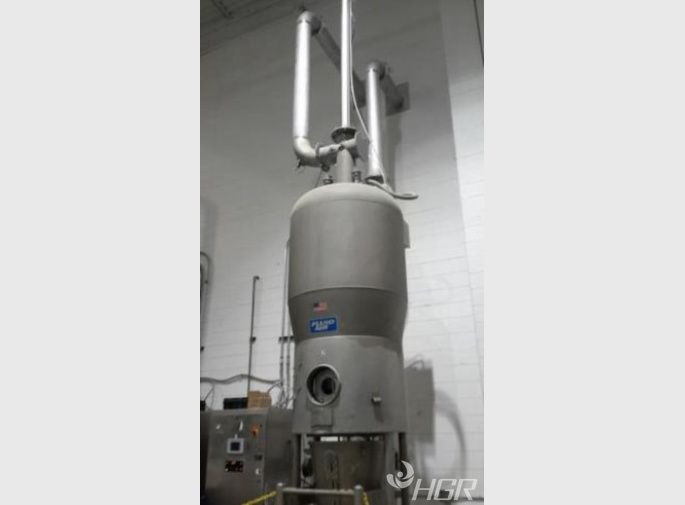 Used Fluid Air Fluidized Bed System HGR Industrial Surplus