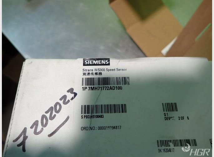 Siemens Siemens 7mh71772ad100 Ws300 Speed Sensor 