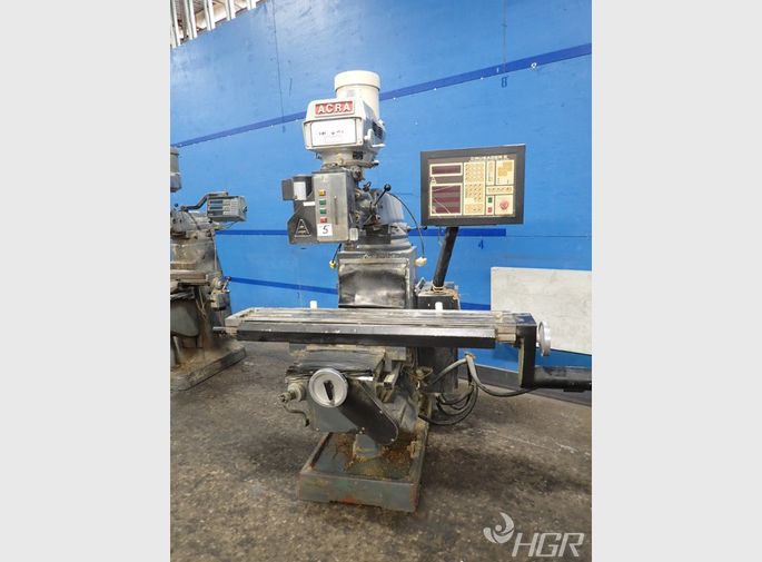 Acra Acra Ck1 12hk Cnc Vertical Mill
