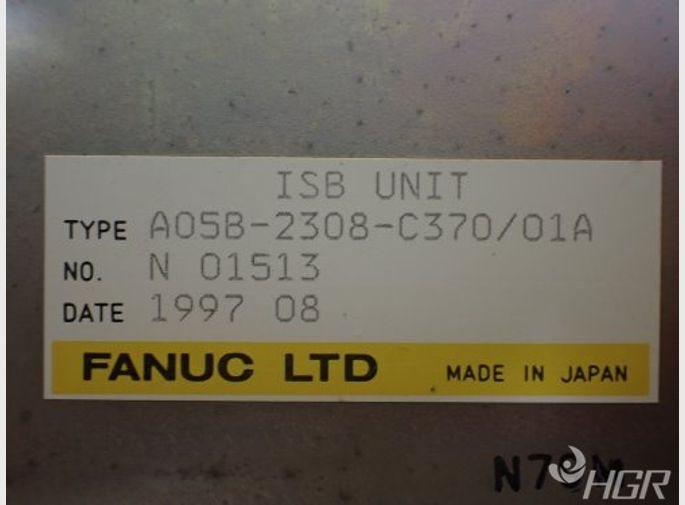  Fanuc A05b2308c37001a Isb Unit