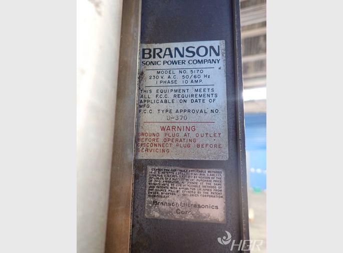 Branson Ultrasonic Welder