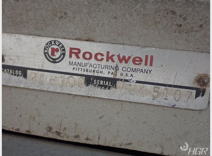 Rockwell Vertical Mill