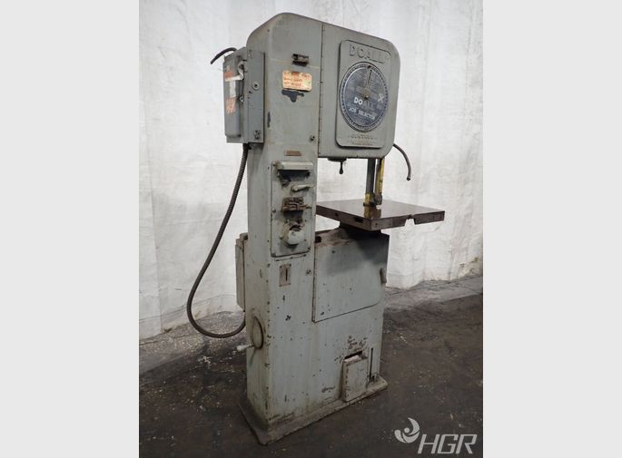 Doall Vertical Band Saw