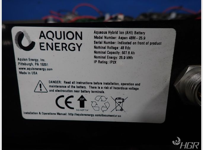 Aquion Hybrid Ion Battery