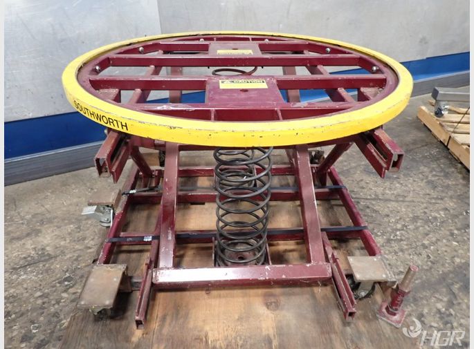 Southworth Spring Rotary Lift Table