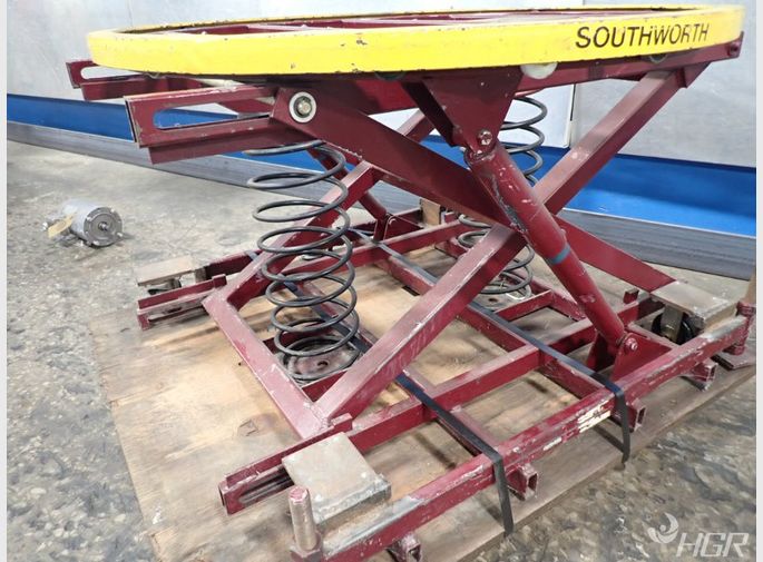 Southworth Spring Rotary Lift Table