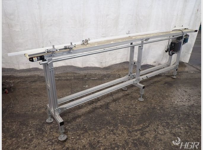 Qc Industries Aluminum Powered Belt Conveyor
