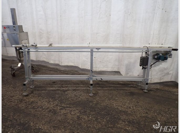 Qc Industries Aluminum Powered Belt Conveyor