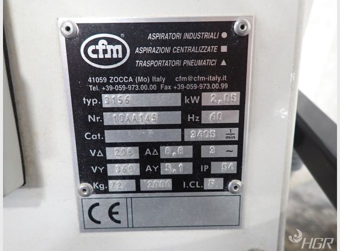 Aspitori Industriali Vacuum Unit