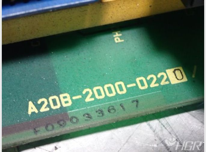  Fanuc A20b20000220  Control Card For Ac Spindle Drive