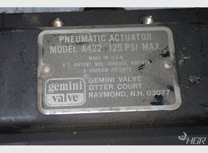 Gemini Valve Automatic Ball Valve