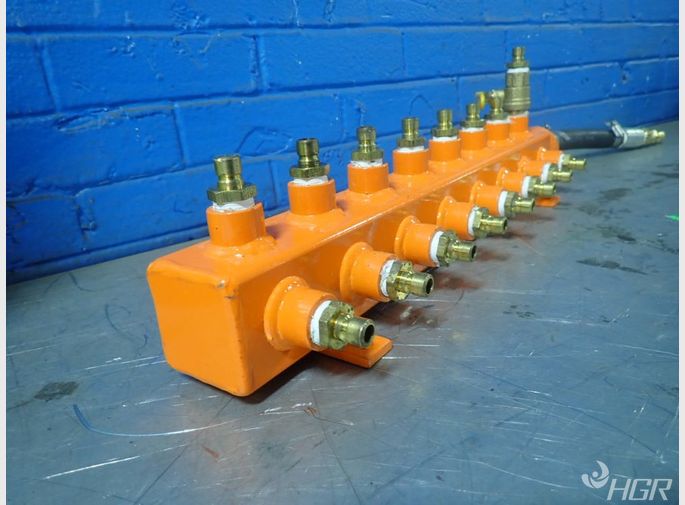 Plasti Process Equipment Water Manifold