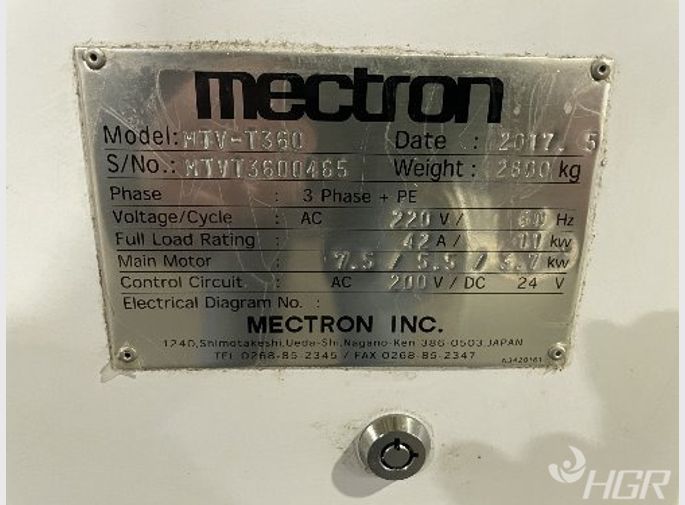 Mectron Miyano Cnc Drilling And Tapping Center