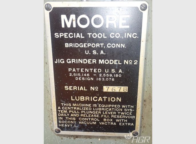 Moore Moore 2 Jig Grinder