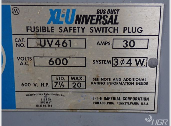 Ite Bus Plug