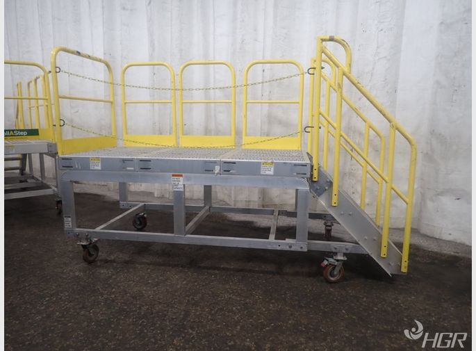 Rollastep Aluminum Portable Platform Stairs