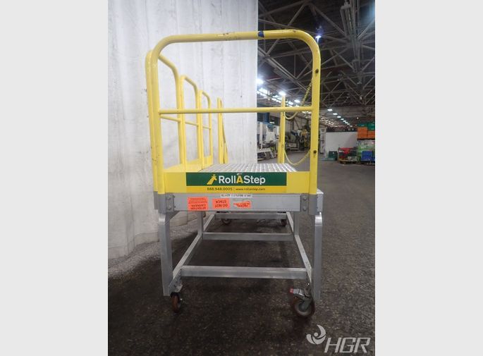 Rollastep Aluminum Portable Platform Stairs
