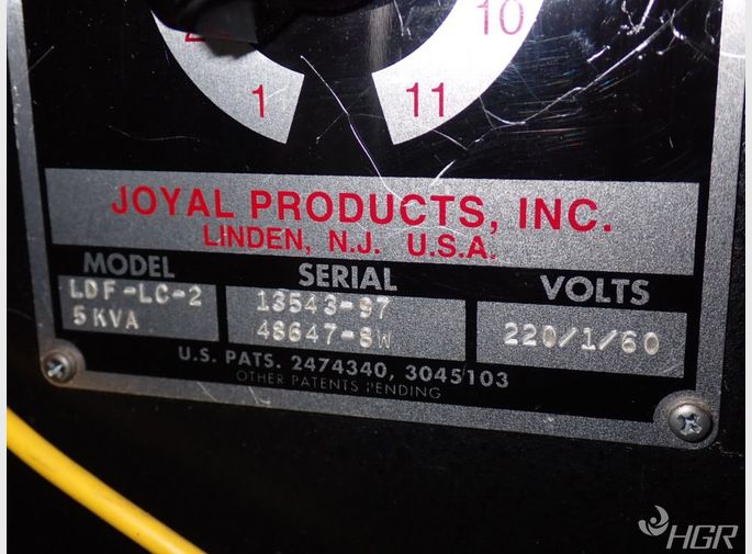 Joyal Products Welder