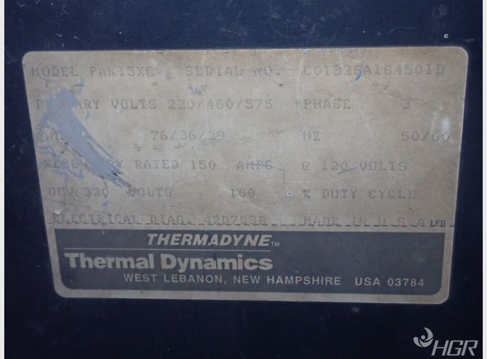 Thermadynethermal Dynamics Plasma Cutter