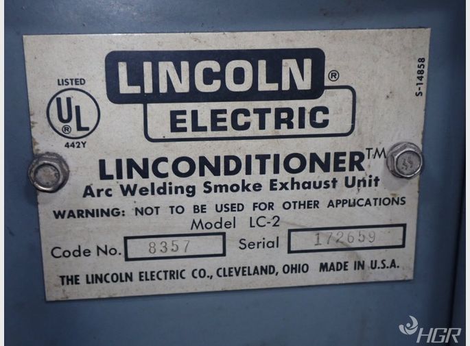 Lincoln Electric Fume Extractor
