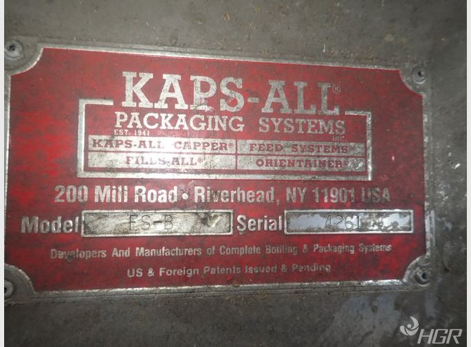 Kapsall Kapsall Fsb Ss Parts Conveyor