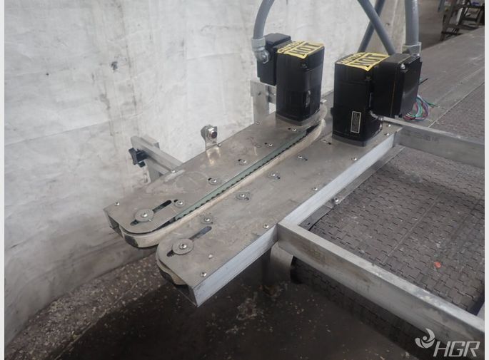 Ss Powered Belt Conveyor