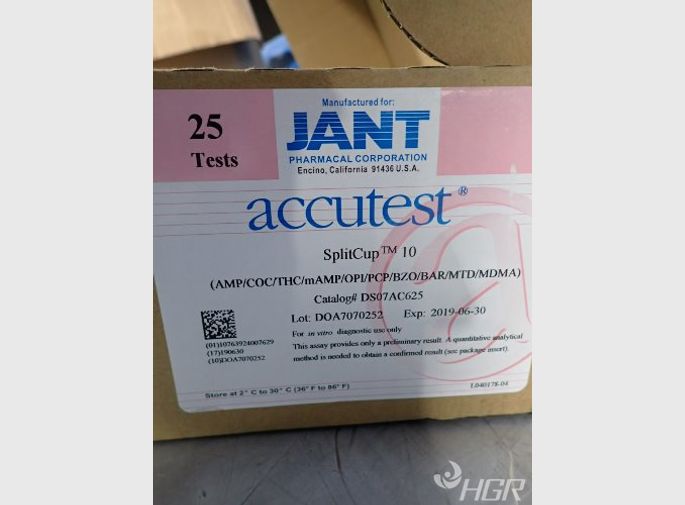 Jant Labortory Test Cups