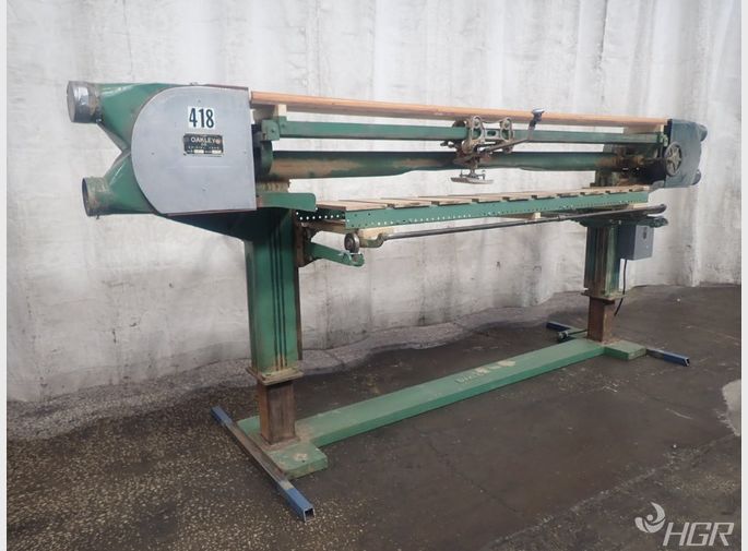 Oakleysutton Oakleysutton D Sliding Table Horizontal Belt Sander