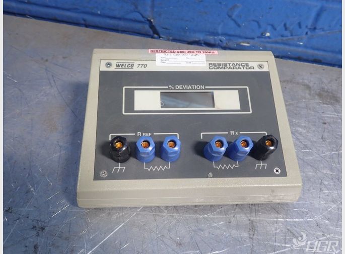 Welco Automation Resistance Comparator