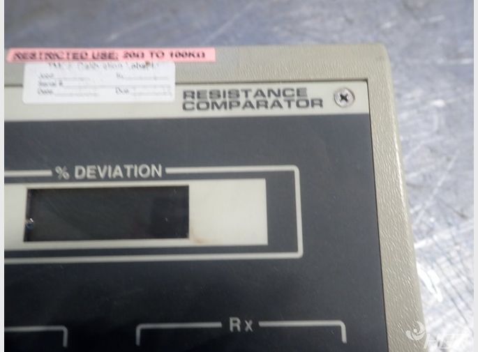 Welco Automation Resistance Comparator