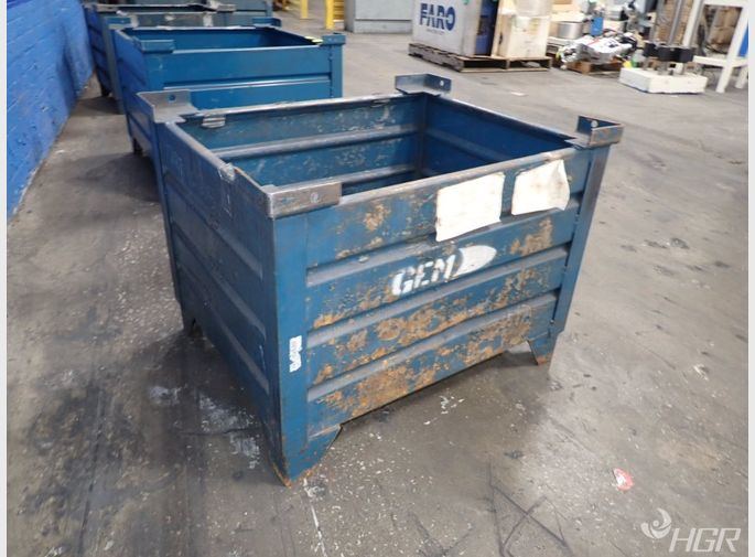  Stackable Steel Bin