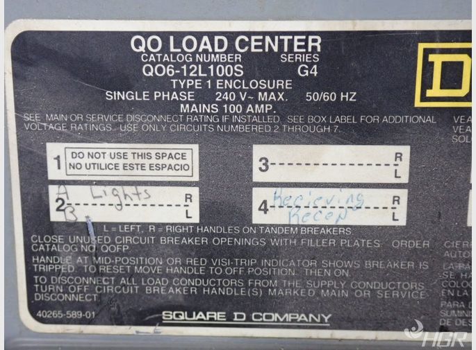 Square D Qo Load Center