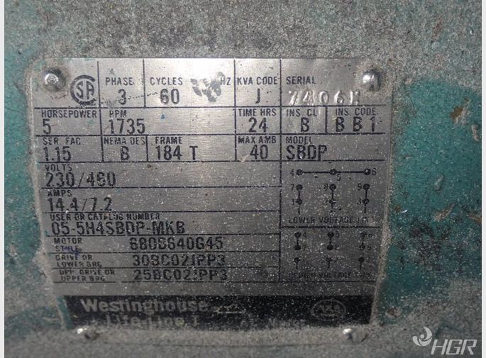 Used Foremost Foremost Granulator HGR Industrial Surplus